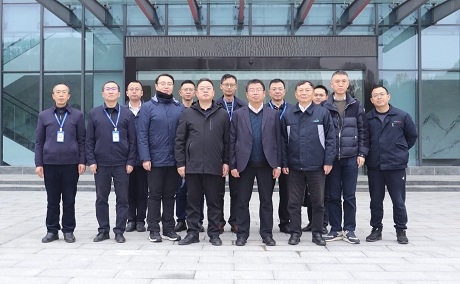 蒋文春率队莅临绵阳KU酷游官网公司调研领导工作